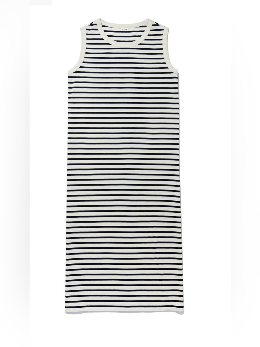 KULE Tank Dress Cream/Navy S